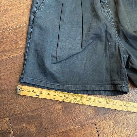 MonnaLisa Women's High Waist Black Shorts - Picture 7 of 11